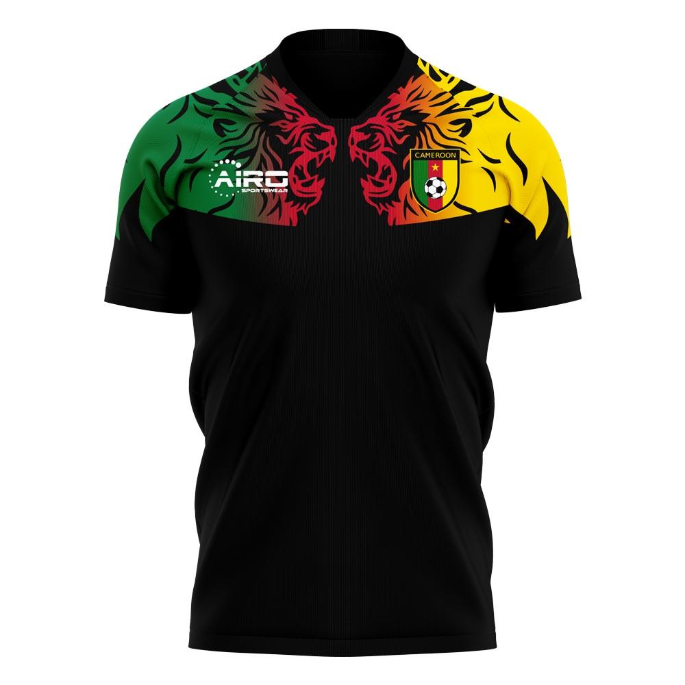 Cameroon 2023-2024 Third Concept Football Kit (Airo)