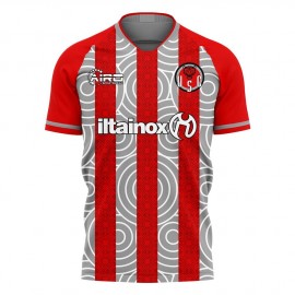 Cremonese 2025-2026 Home Concept Football Kit (Airo) - Kids (Long Sleeve)