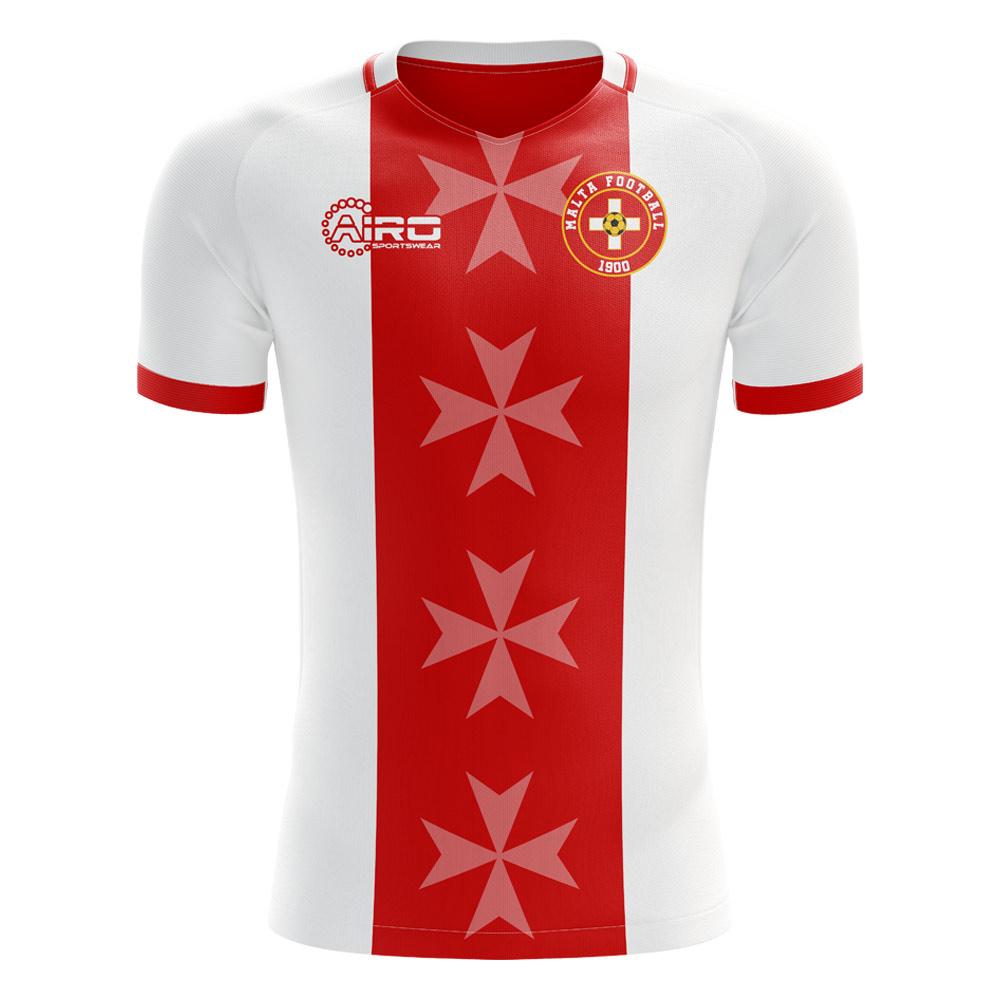 Malta 2023-2024 Home Concept Football Kit (Airo) - Adult Long Sleeve