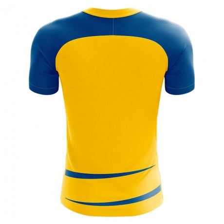 Sweden 2025-2026 Home Concept Football Kit (Airo)