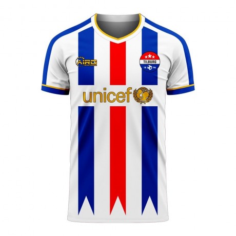 Willem II 2023-2024 Home Concept Football Kit (Airo) - Kids (Long Sleeve)