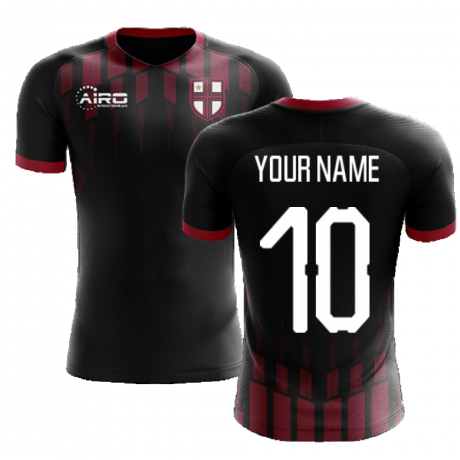 2023-2024 Milan Pre-Match Concept Football Shirt (Your Name)