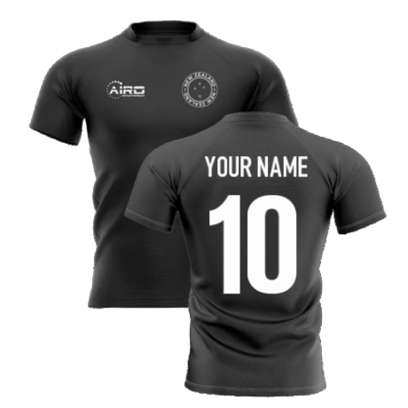 2023-2024 New Zealand Home Concept Rugby Shirt (Your Name)