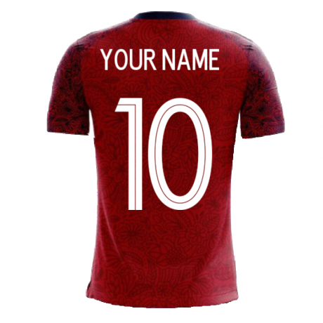 Norway 2023-2024 Home Concept Football Kit (Airo) (Your Name)