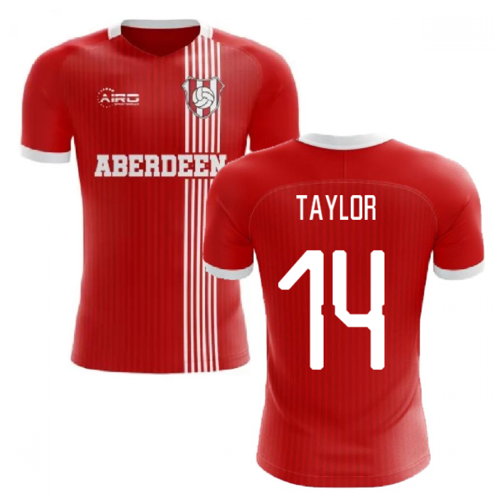 2025-2026 Aberdeen Home Concept Football Shirt (Taylor 14)