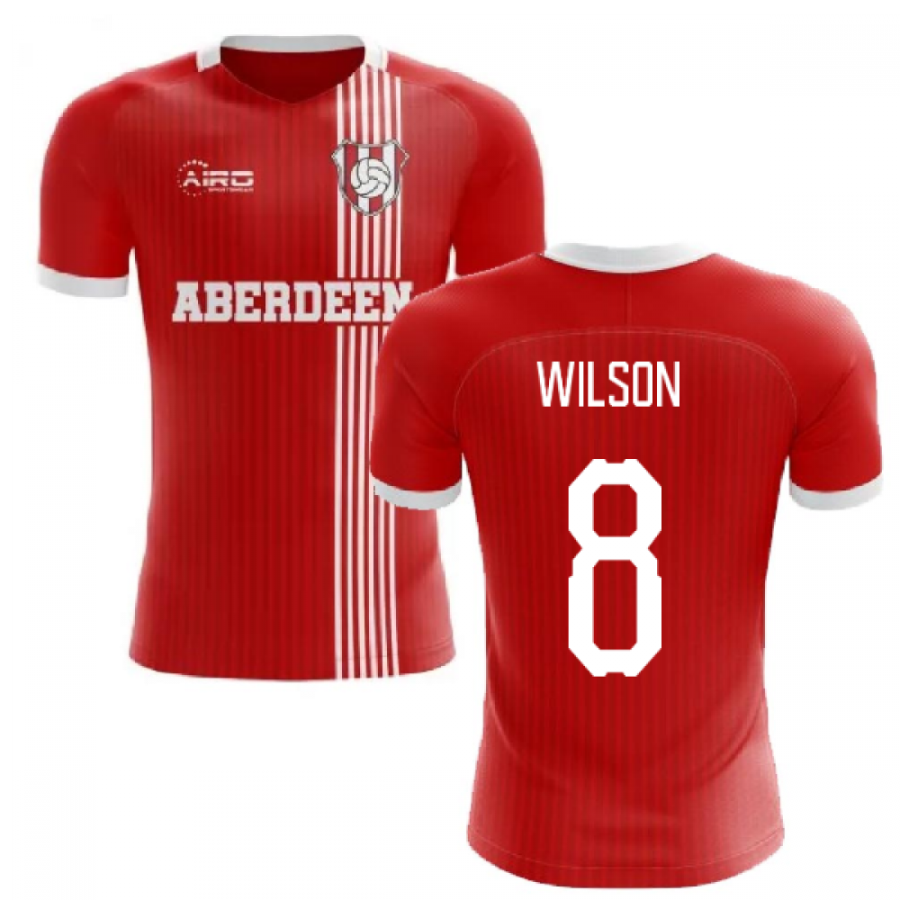 2025-2026 Aberdeen Home Concept Football Shirt (Wilson 8)