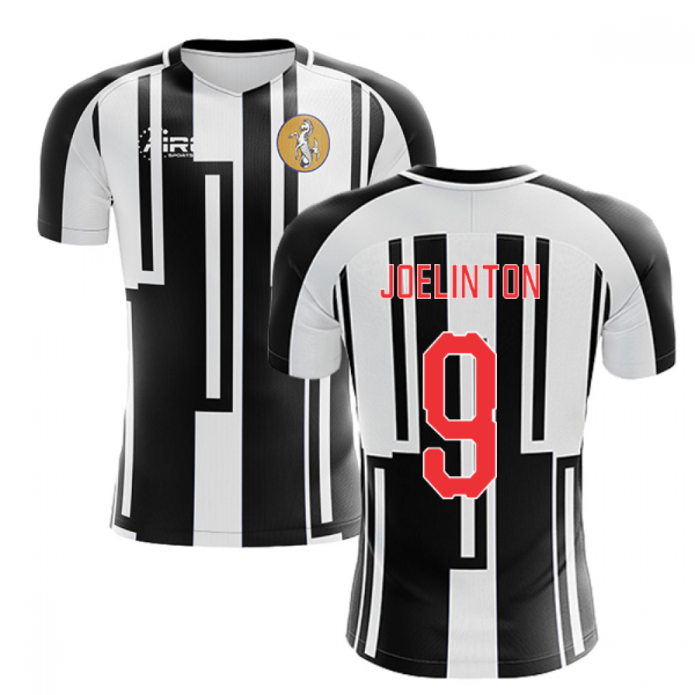 2023-2024 Newcastle Home Concept Football Shirt (Joelinton 9)