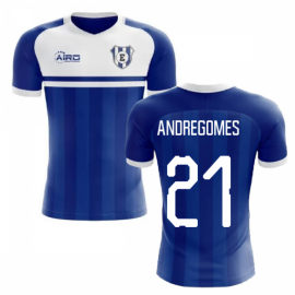 2023-2024 Everton Home Concept Football Shirt (Andre Gomes 21)