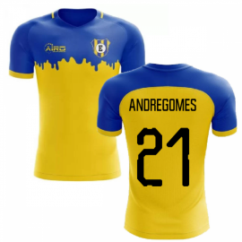 2023-2024 Everton Away Concept Football Shirt (Andre Gomes 21)
