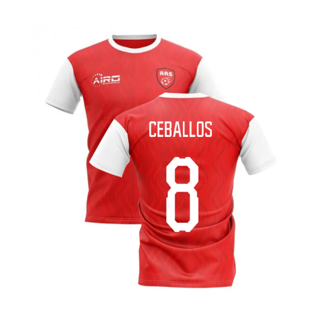 2023-2024 North London Home Concept Football Shirt (Ceballos 8)