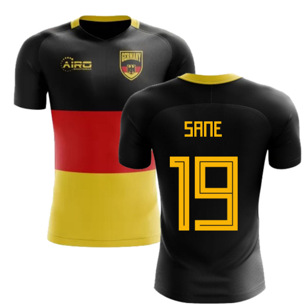 2025-2026 Germany Flag Concept Football Shirt (Sane 19)