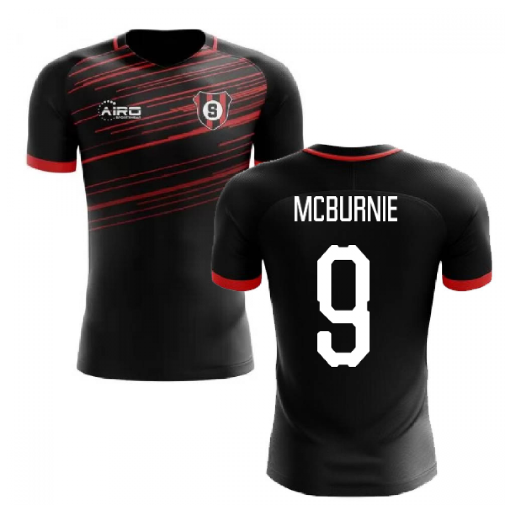 2025-2026 Sheffield United Away Concept Football Shirt (McBurnie 9)