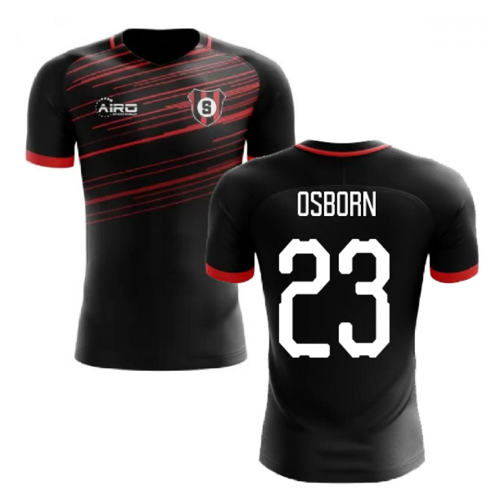 2025-2026 Sheffield United Away Concept Football Shirt (Osborn 23)