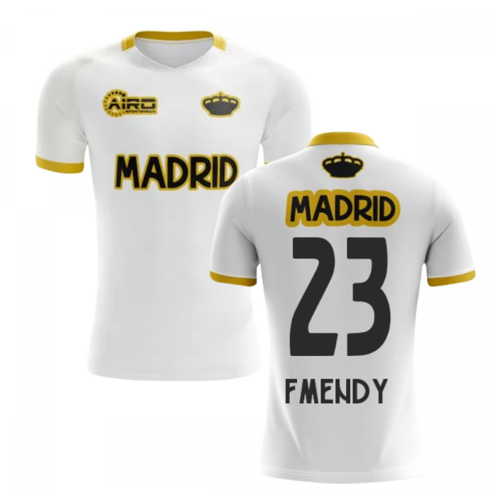 2025-2026 Madrid Concept Training Shirt (White) (F.Mendy 23) - Kids
