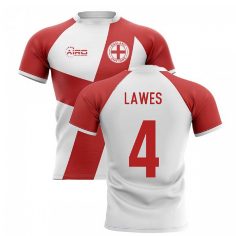 2023-2024 England Flag Concept Rugby Shirt (Lawes 4)