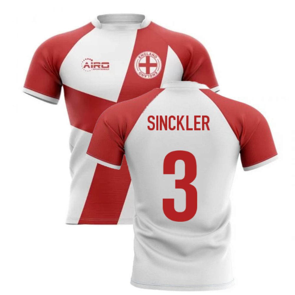 2023-2024 England Flag Concept Rugby Shirt (Sinckler 3)