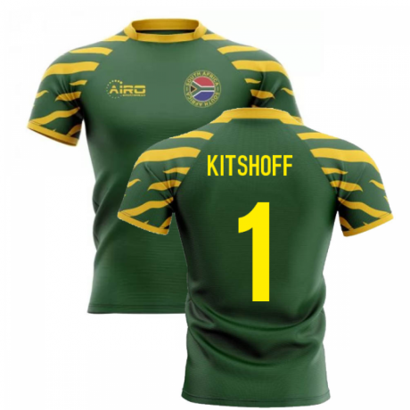 2025-2026 South Africa Springboks Home Concept Rugby Shirt (Kitshoff 1)