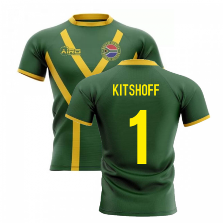 2025-2026 South Africa Springboks Flag Concept Rugby Shirt (Kitshoff 1)
