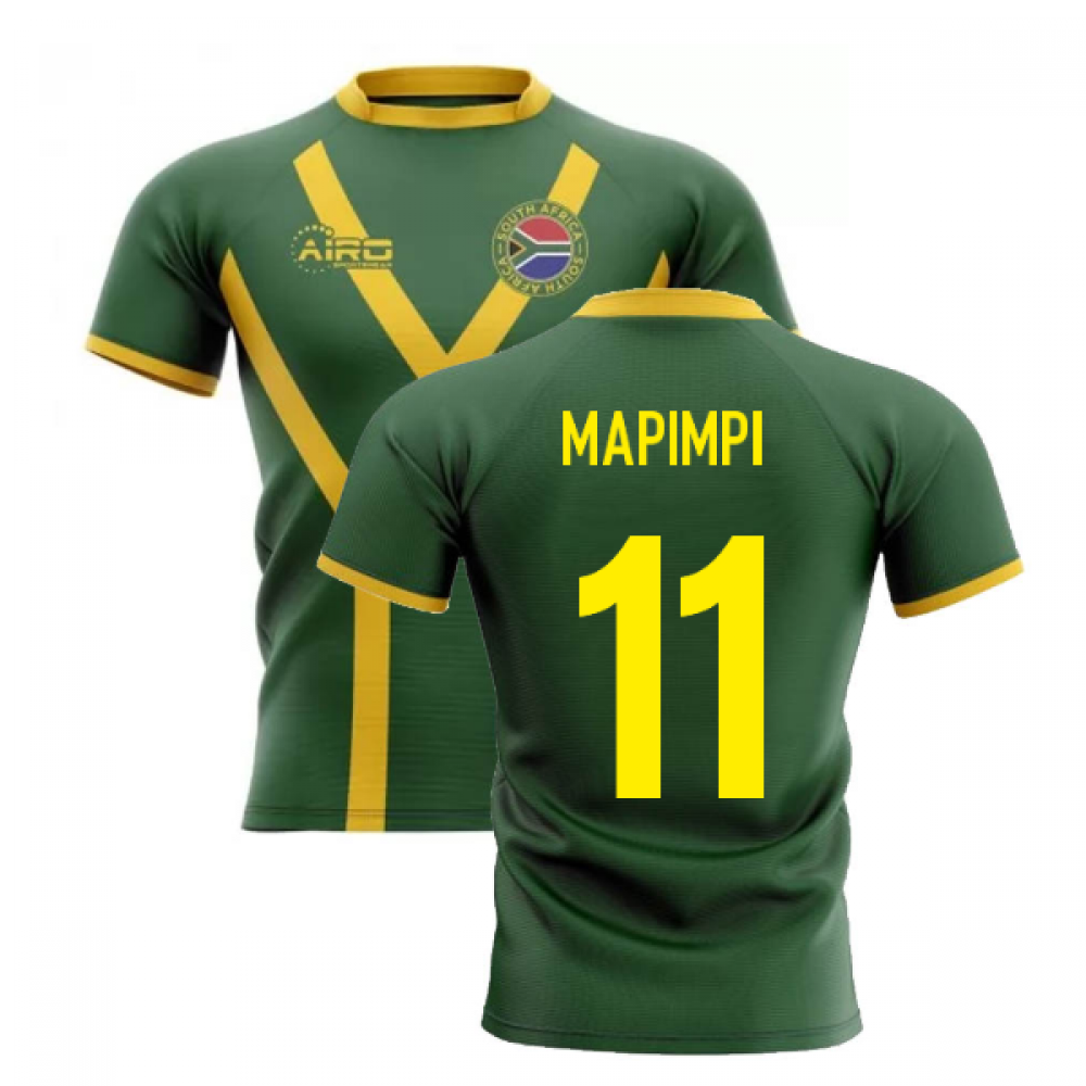 2025-2026 South Africa Springboks Flag Concept Rugby Shirt (Mapimpi 11)