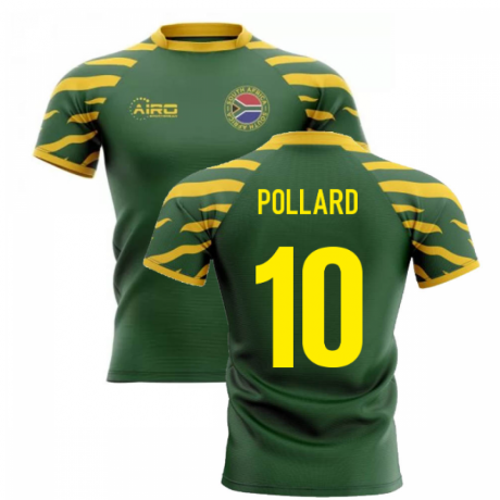 2025-2026 South Africa Springboks Home Concept Rugby Shirt (Pollard 10)