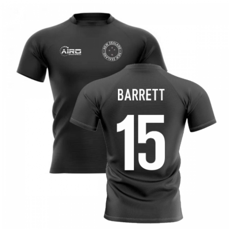 2023-2024 New Zealand Home Concept Rugby Shirt (Barrett 15)