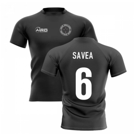 2023-2024 New Zealand Home Concept Rugby Shirt (Savea 6)