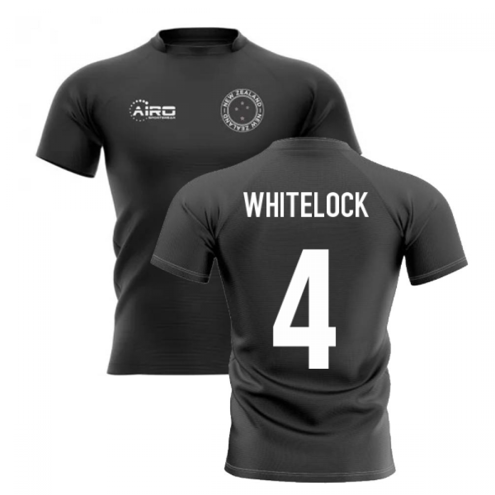 2025-2026 New Zealand Home Concept Rugby Shirt (Whitelock 4)