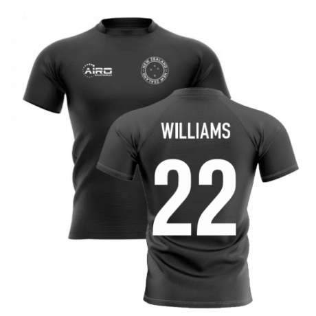 2025-2026 New Zealand Home Concept Rugby Shirt (Williams 22)