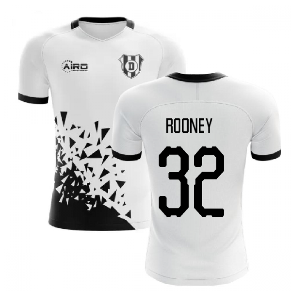 2025-2026 Derby Home Concept Football Shirt (Rooney 32)