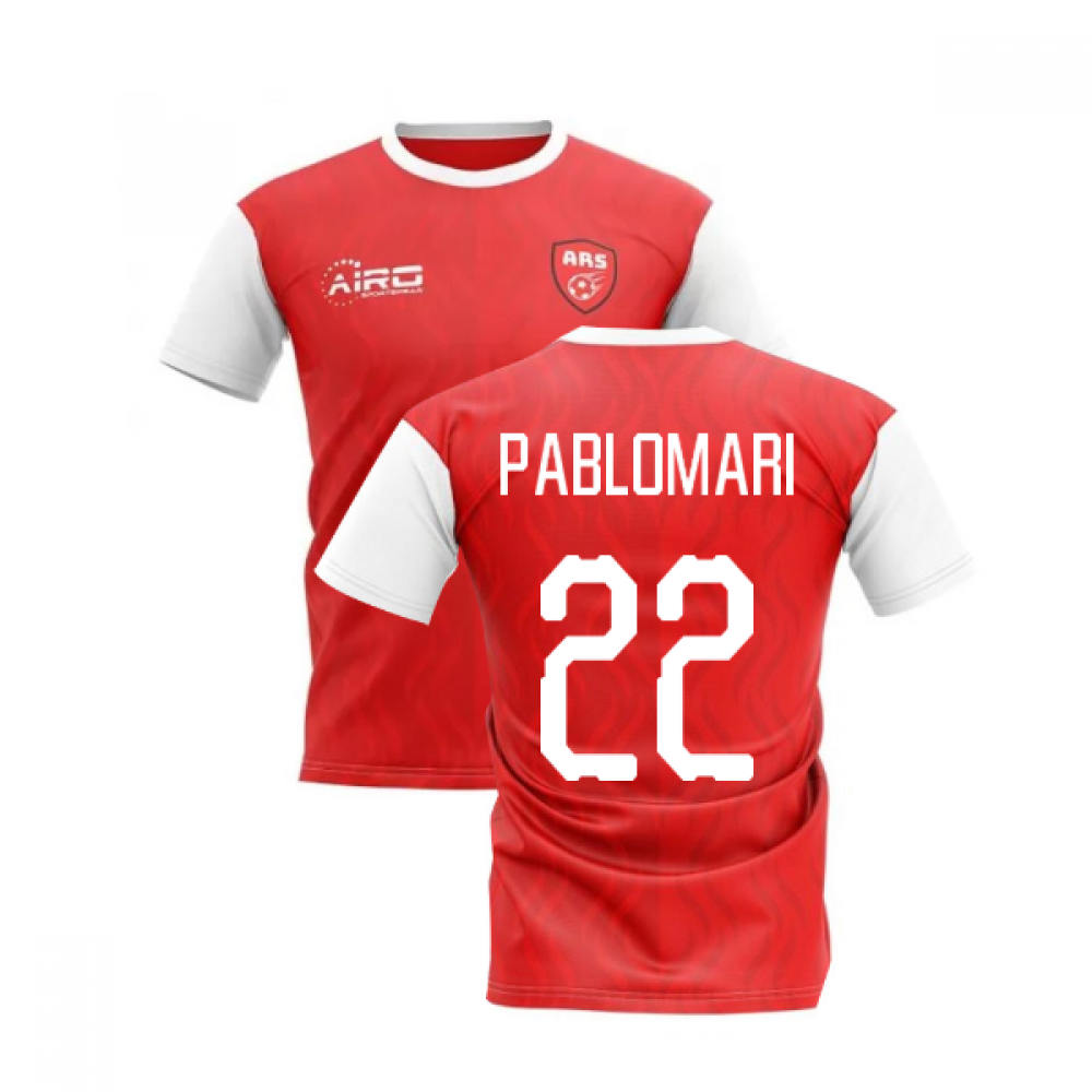 2025-2026 North London Home Concept Football Shirt (Pablo Mari 22)