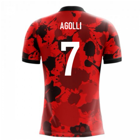 2023-2024 Albania Airo Concept Home Shirt (Agolli 7) - Kids