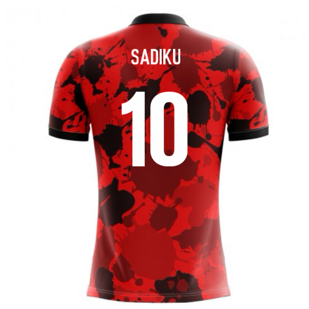 2023-2024 Albania Airo Concept Home Shirt (Sadiku 10)