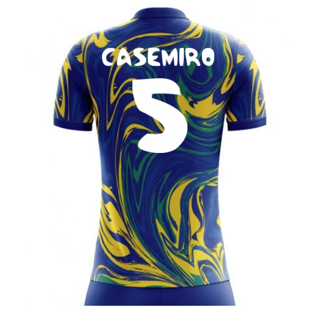 2023-2024 Brazil Away Concept Shirt (Casemiro 5)