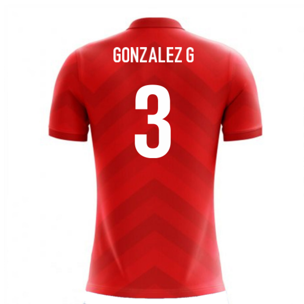 2025-2026 Costa Rica Airo Concept Home Shirt (Gonzalez G 3)