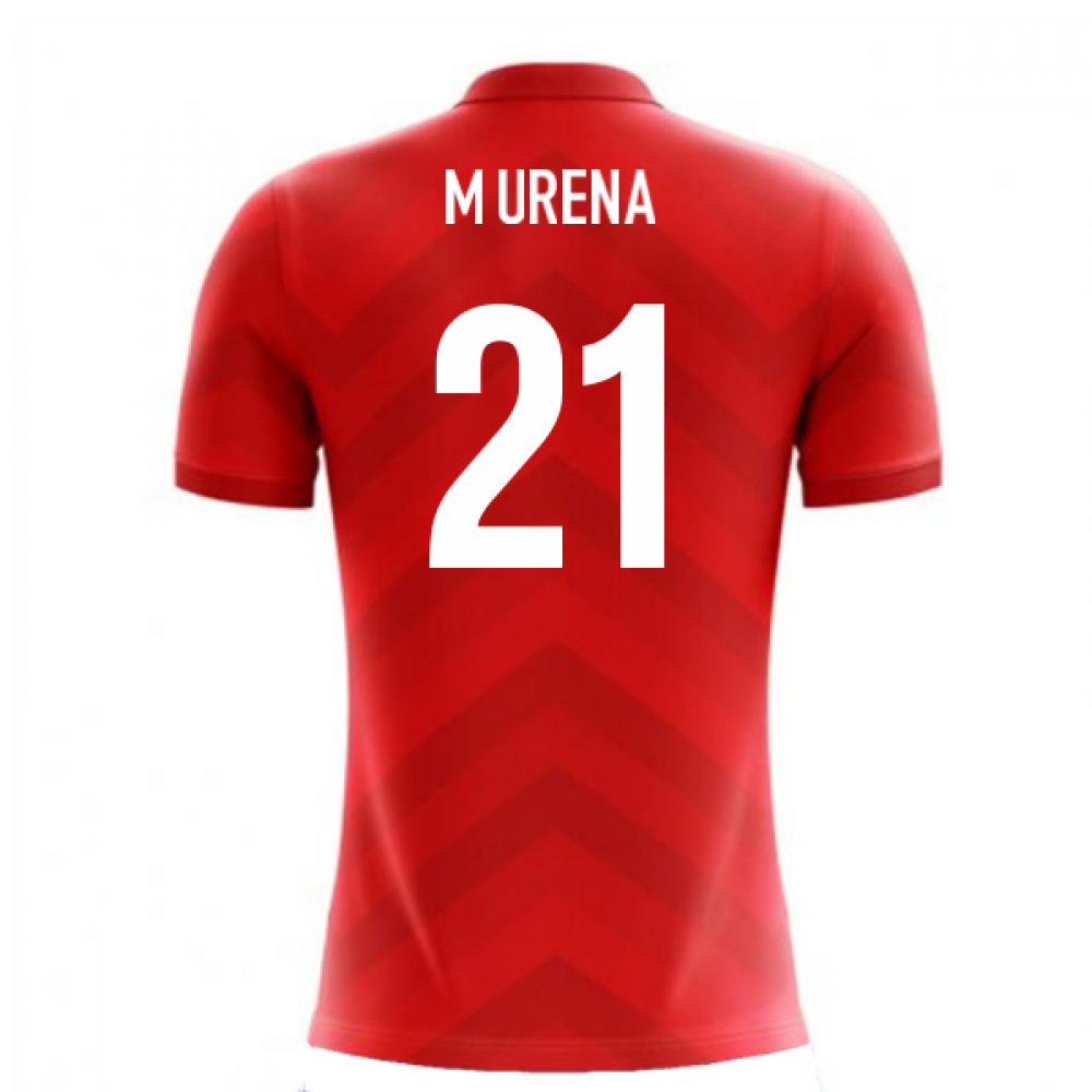 2025-2026 Costa Rica Airo Concept Home Shirt (M Urena 21)