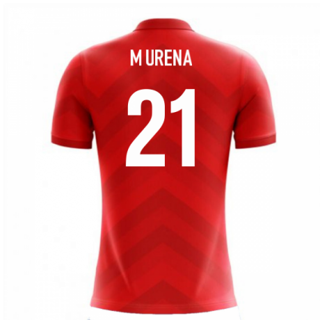 2025-2026 Costa Rica Airo Concept Home Shirt (M Urena 21)
