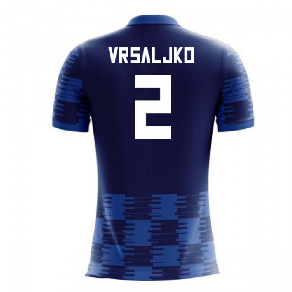 2025-2026 Croatia Away Concept Shirt (Vrsaljko 2)