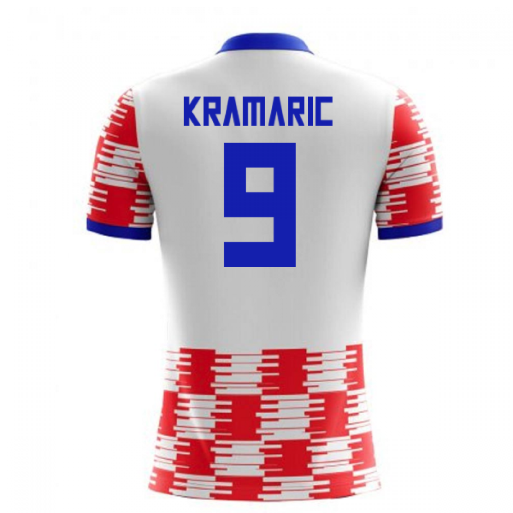 2025-2026 Croatia Home Concept Shirt (Kramaric 9)