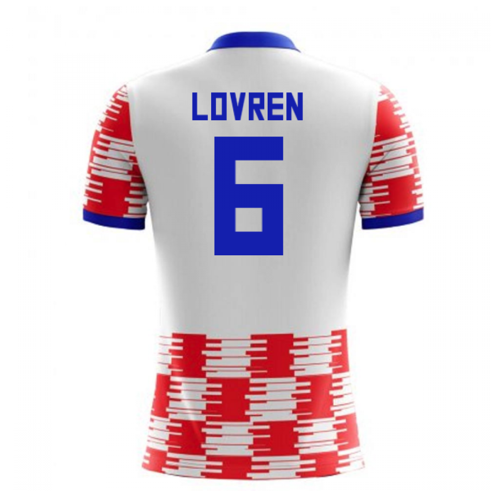 2025-2026 Croatia Home Concept Shirt (Lovren 6)
