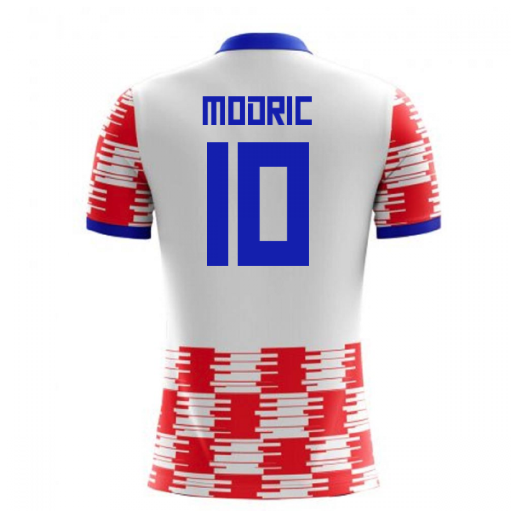 2025-2026 Croatia Home Concept Shirt (Modric 10)