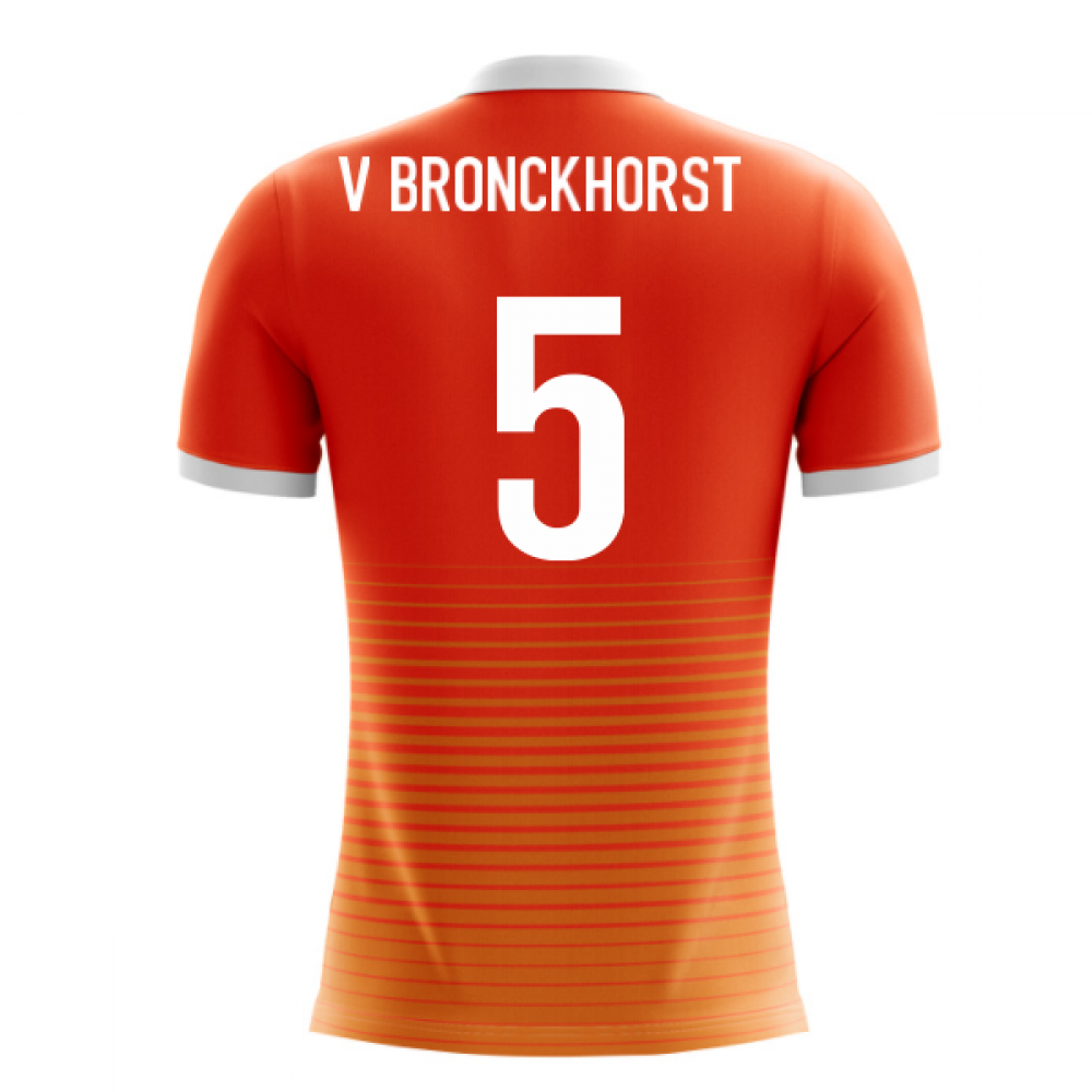 2025-2026 Holland Airo Concept Home Shirt (V. Bronckhorst 5) - Kids