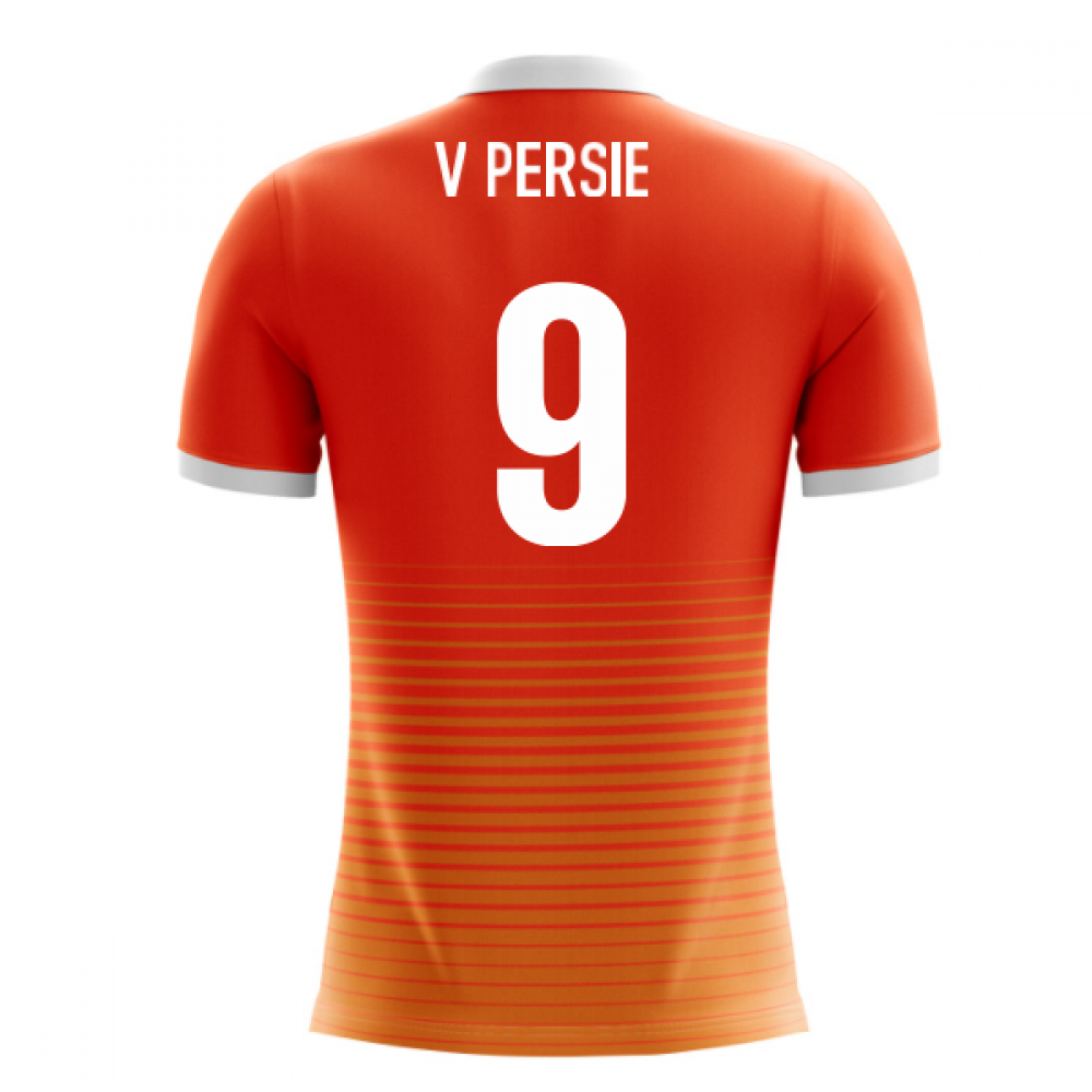 2025-2026 Holland Airo Concept Home Shirt (V. Persie 9) - Kids