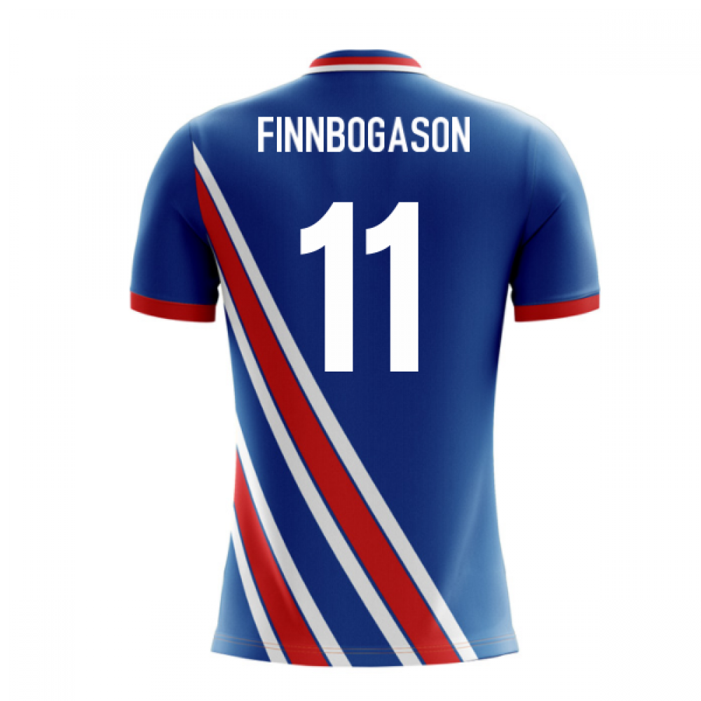 2024-2025 Iceland Airo Concept Home Shirt (Finnbogason 11) - Kids