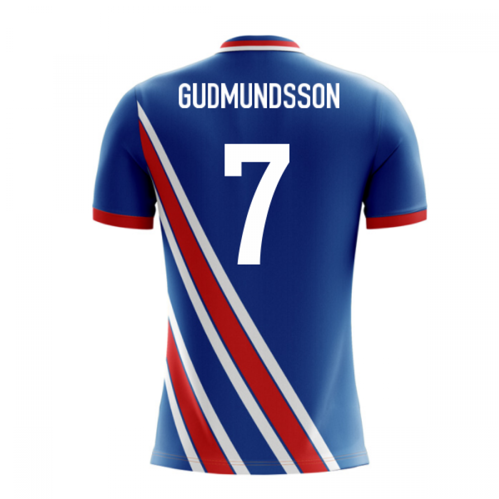 2023-2024 Iceland Airo Concept Home Shirt (Gudmundsson 7)