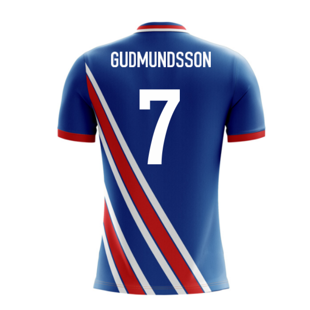 2023-2024 Iceland Airo Concept Home Shirt (Gudmundsson 7) - Kids