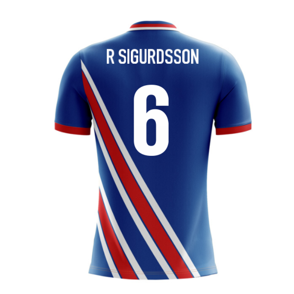 2025-2026 Iceland Airo Concept Home Shirt (R Sigurdsson 6) - Kids