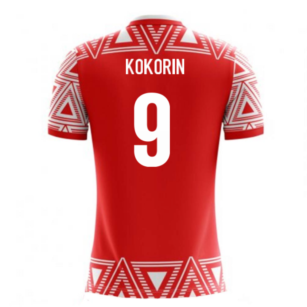 2025-2026 Russia Airo Concept Home Shirt (Kokorin 9)