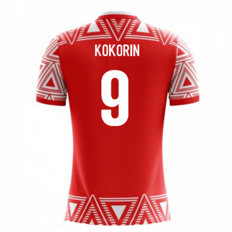 2025-2026 Russia Airo Concept Home Shirt (Kokorin 9)