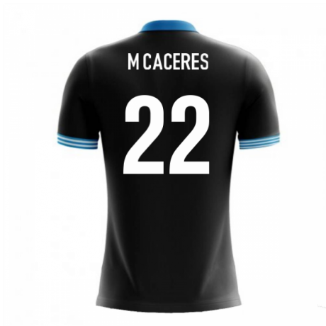 2023-2024 Uruguay Airo Concept Away Shirt (M Caceres 22)