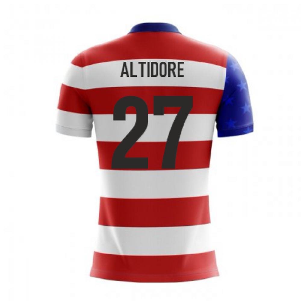 2023-2024 USA Airo Concept Home Shirt (Altidore 27) - Kids